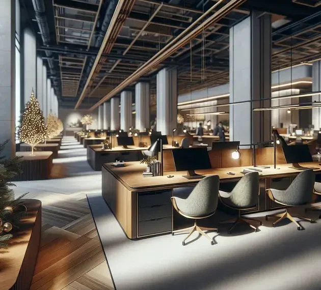 Como decorar a empresa para o final do ano com elegância e funcionalidade