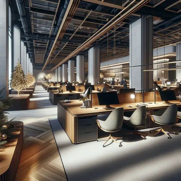 Como decorar a empresa para o final do ano com elegância e funcionalidade